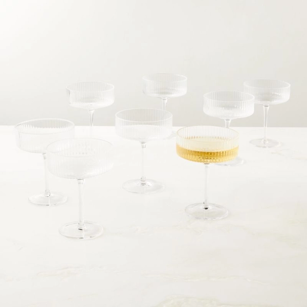 Eve Coupe Glasses Set of 8