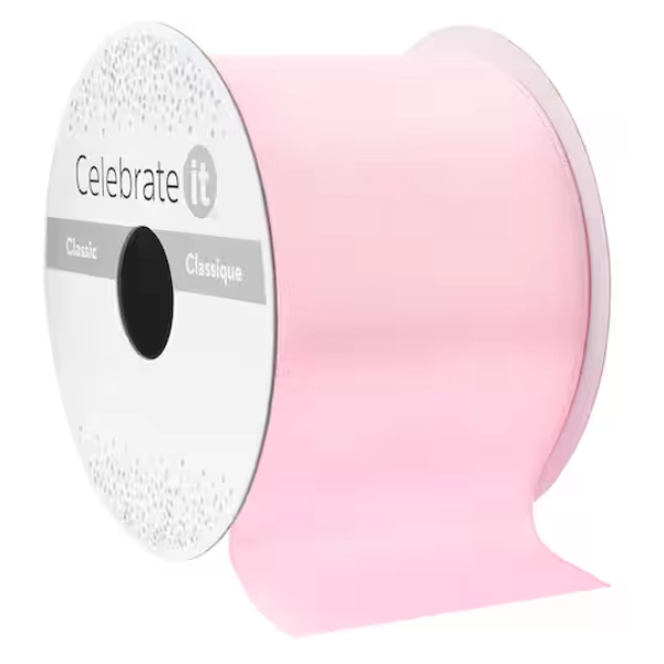 2.5" x 10yd. Satin Wired Ribbon by Celebrate It® Classic
