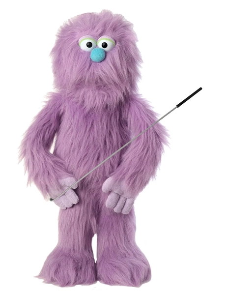 30" Purple Monster Puppet, Full Body Ventriloquist Style Puppet - Walmart.com