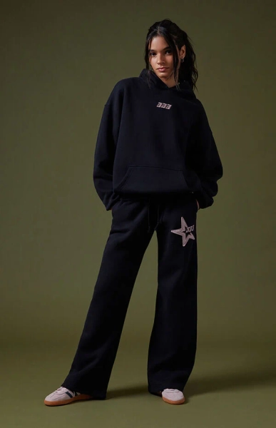 333 Charm Baggy Sweatpants