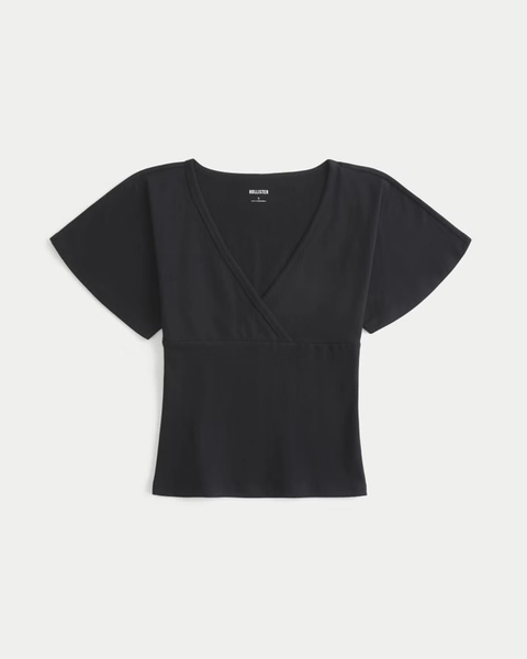 Wrap V-Neck Top