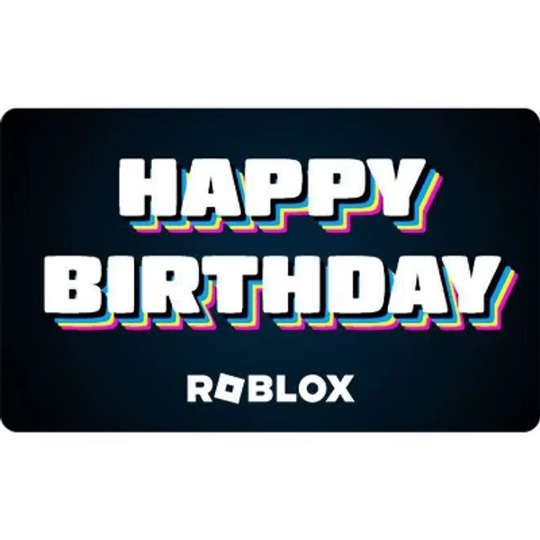 $20 Roblox Happy Birthday Gift Card (Email Delivery)