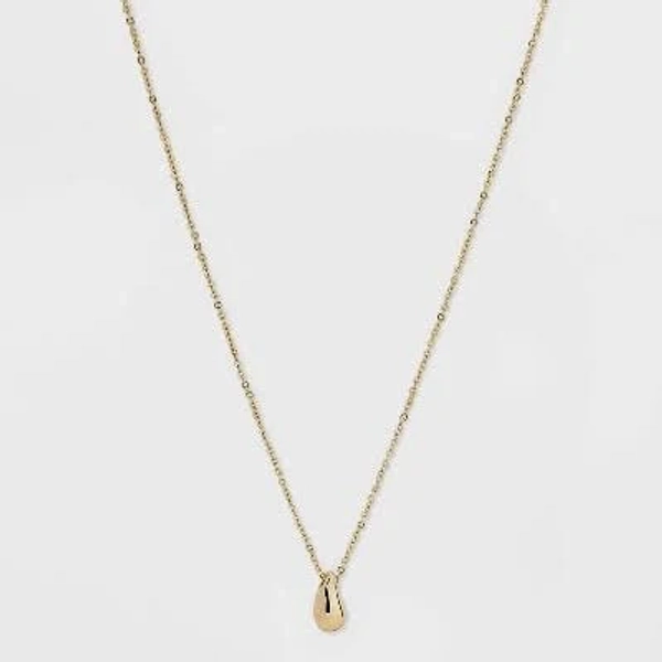 A New Day Teardrop Pendant Necklace