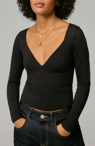 Je T’Aime Long Sleeve Top