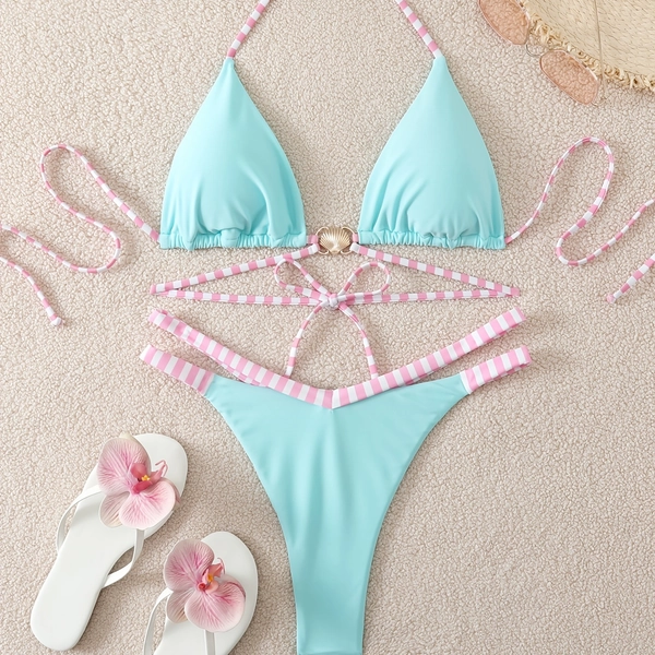 New Women'S Fashion Sexy Split Bikini Swimsuit