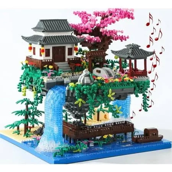 Yushinv Cherry Blossom Tree Building Set