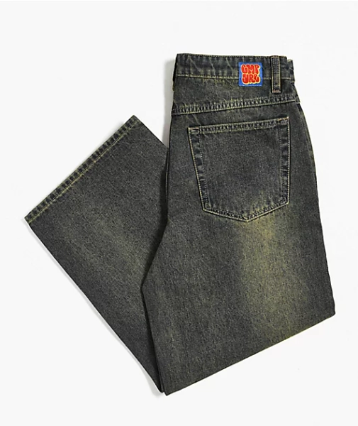 Empyre Kids Palomino Blue Wash Ultra Wide Skate Jeans