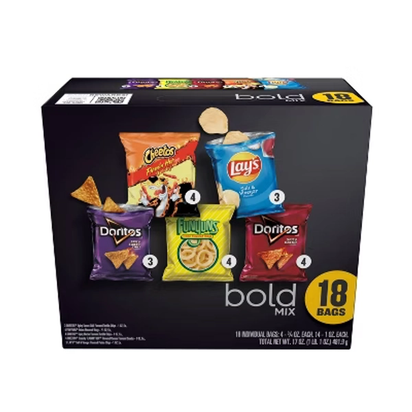 Frito-Lay Variety Pack Bold Mix - 18ct