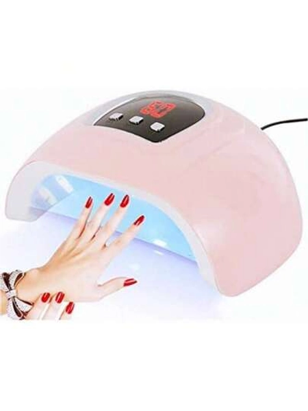 Nail Polish Dryer Lamp Led Gel Acrylic Curing Light Manicure Timer, Lightweight LED Gel UV Nail Dryer For Salon Home