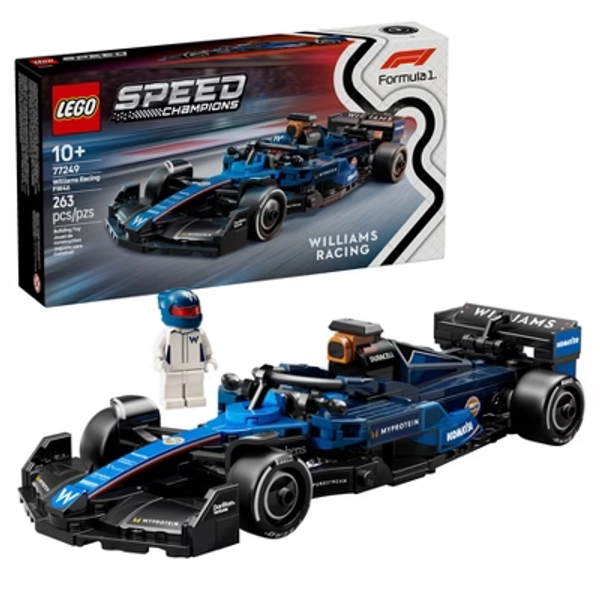 LEGO Speed Champions Williams Racing FW46 F1 Race Car Toy Building Set 77249
