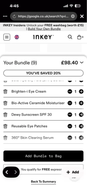LOOK AT DESCRIPTION Build Your Own Skincare Bundle | The INKEY List UK
