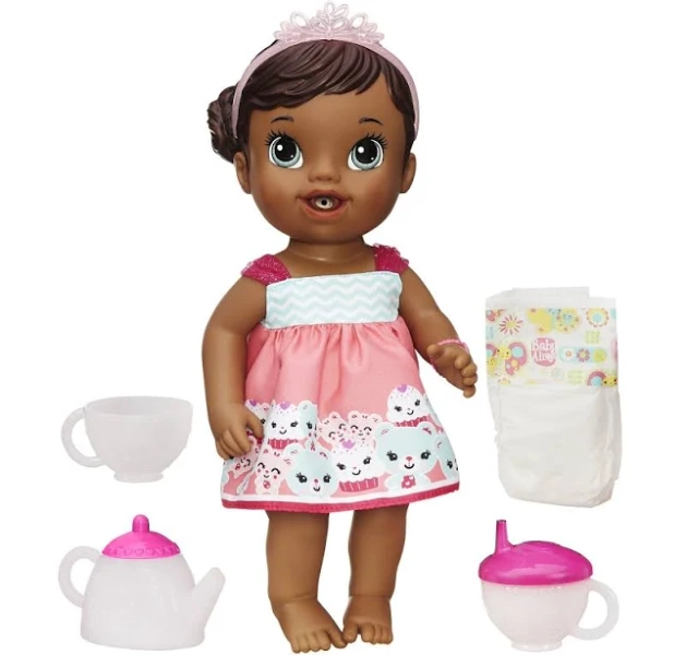 Baby Alive Lil' Sips Baby Has a Tea Party Doll
