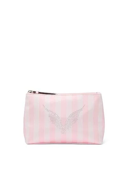 Victoria's Secret Satin Clutch with Crystal Embellishments
