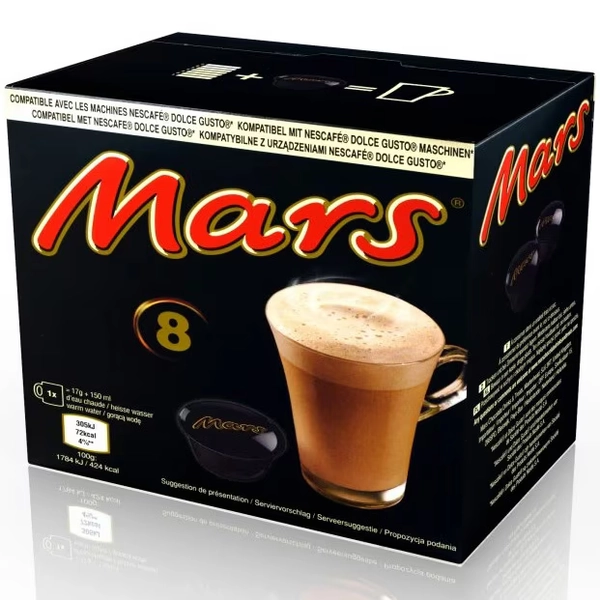 Capsules Nescafe Dolce Gusto Mars,8 Capsules , 120 g