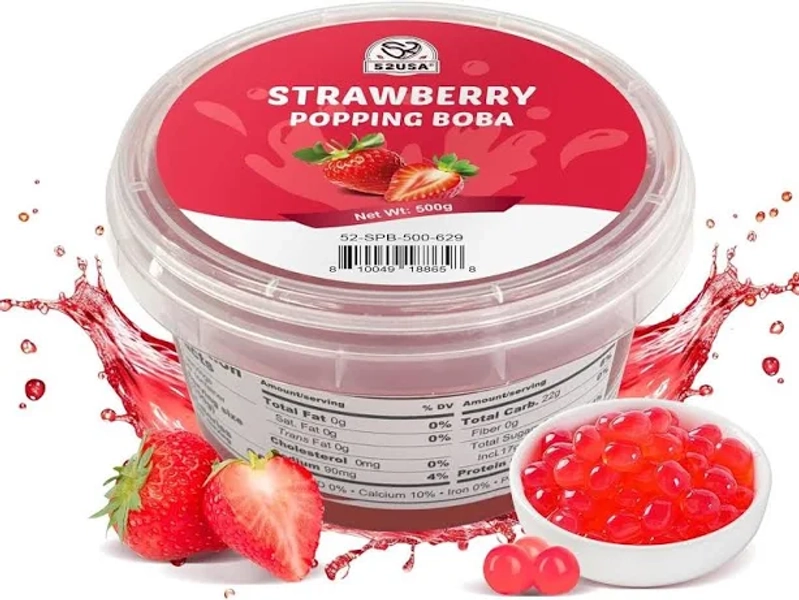 Fusion Select Bursting Boba Popping Boba Pearls Fruit Tea Snack Toppings