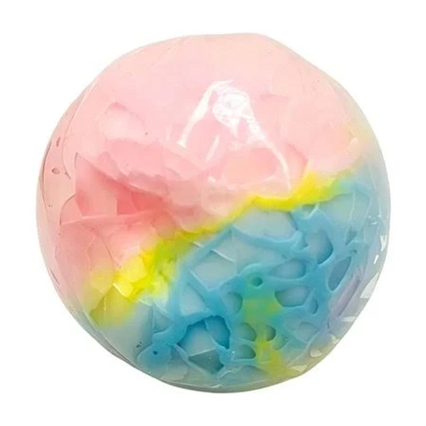 Crispy Stress Ball Squishy Toys, Wax Cracking Squeeze Toys with Crunchy Sound, Chocolate Moldable Sensory Fidget Toys for Relief & Fidgeting, Size: