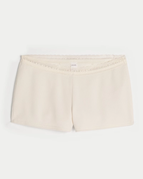 Gilly Hicks Waffle Lace Shortie Shorts