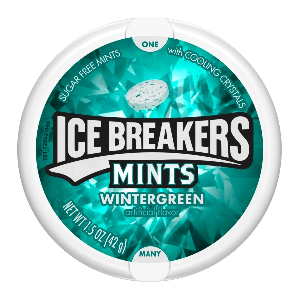 ICE BREAKERS Winter Green Mints