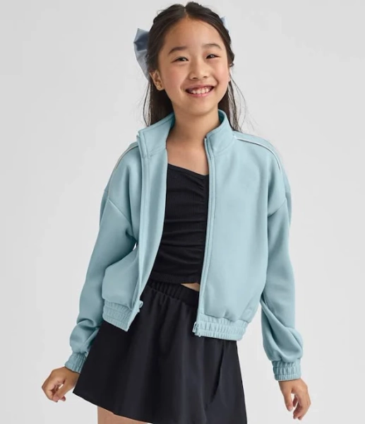 The Children's Place Girls Scuba Cropped Jacket