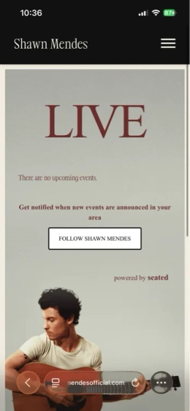 Shawn Mendes Concert Tickets