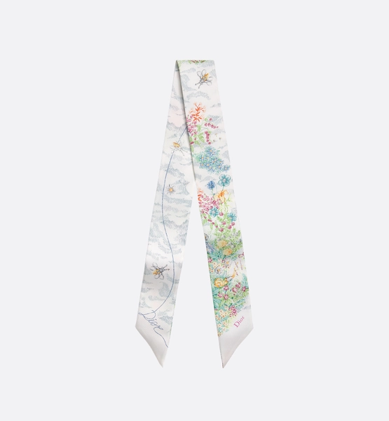 Dior Charming Garden Mitzah Scarf