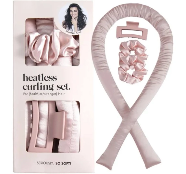 Heatless Curling No Heat Soft Curlers Heatless Hair Curler Overnight Curls