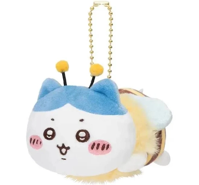 Chiikawa New Cute Cartoon Plush Doll Disguised As Bee Usagi Hachiware Plush Toy Cute Plush Pendant Bag Pendant Friend Gift