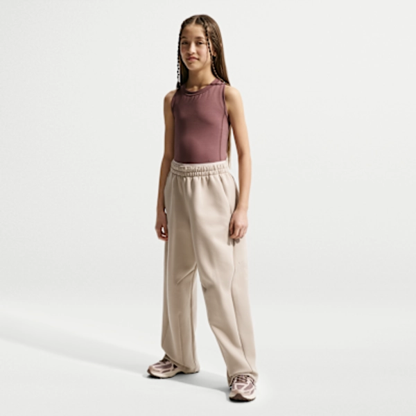 Nike MAVN Girls' High-Rise Therma-FIT Knit Pants
