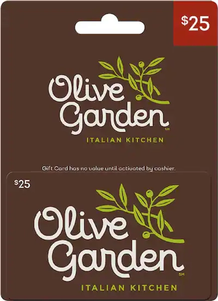 Olive Garden - $25 Gift Card