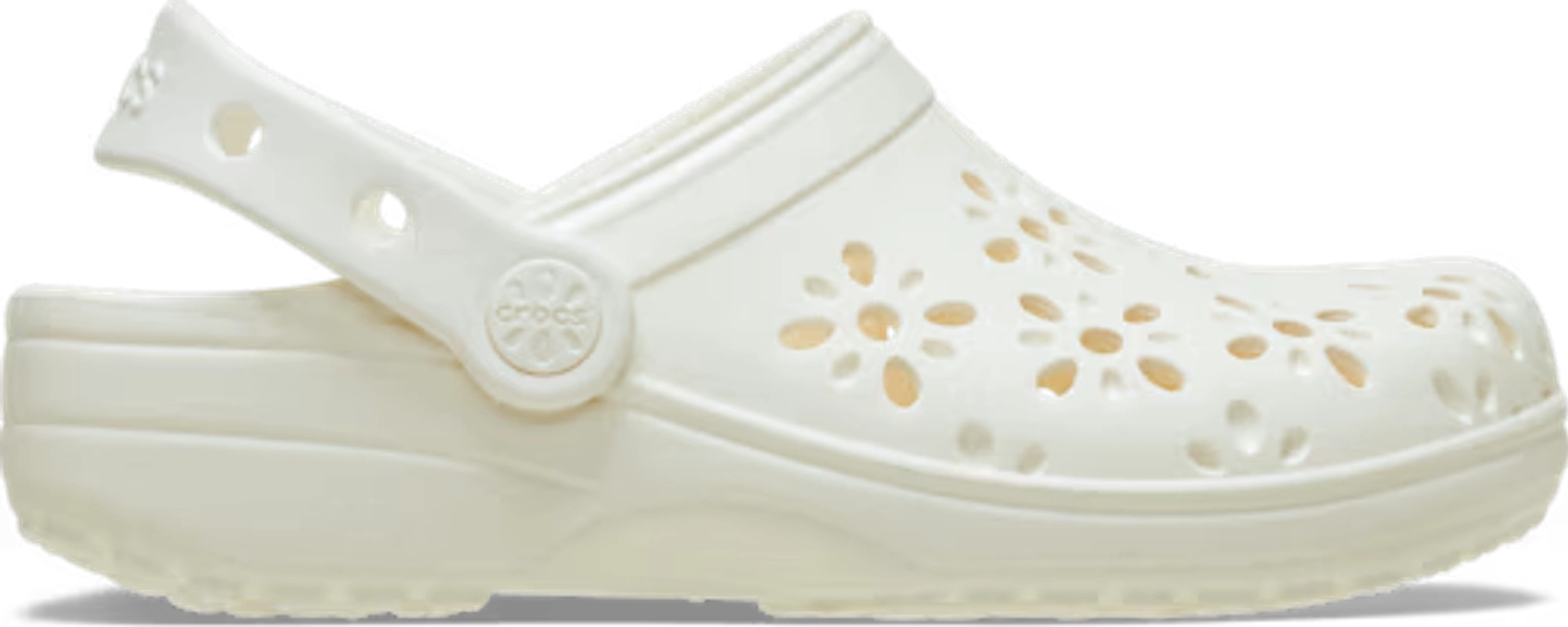 Kids' Classic Floral Cut-Out Clog
