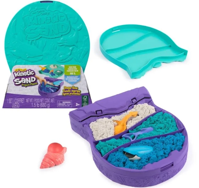 Kinetic Sand Project Planet Deep Sea Sensory Toys