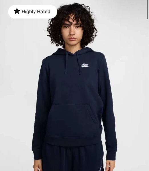 Nike Sportswear Club Fleece Women's Pullover Hoodie-M