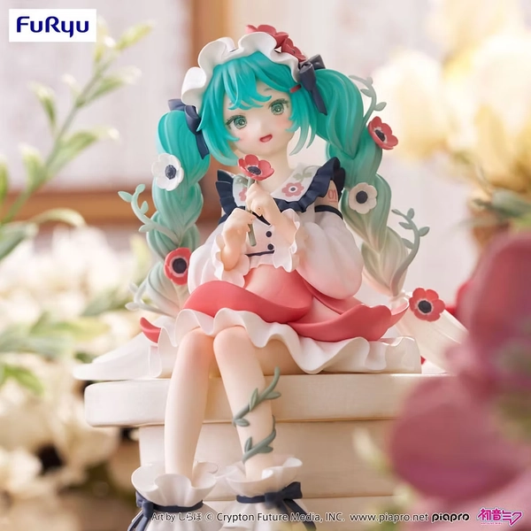 Hatsune Miku Noodle Stopper PVC Statue Hatsune Miku Flower Fairy Anemone