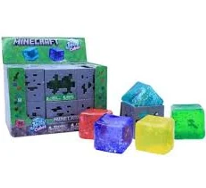 Minecraft Jelly Cubes Squishy Toy
