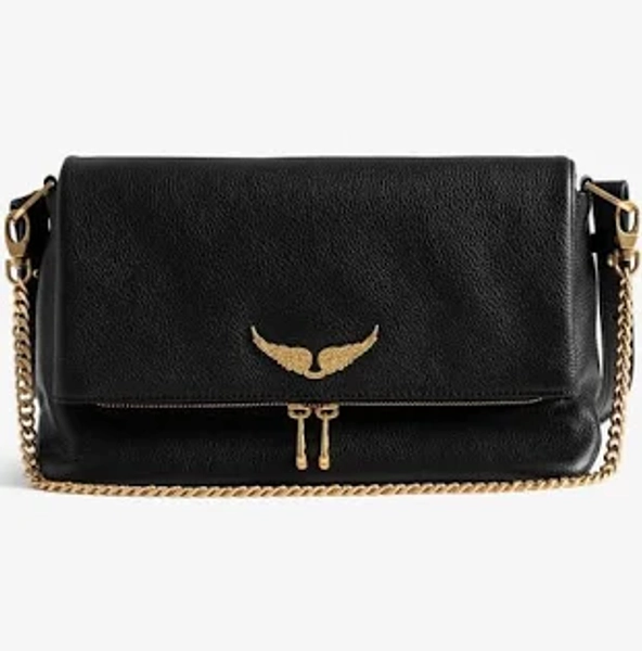 Zadig&voltaire Sac porté épaule en cuir femme Rocky II