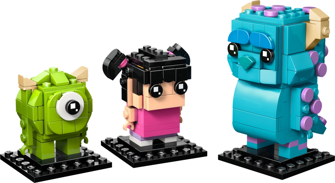 Sulley, Mike and Boo Figures