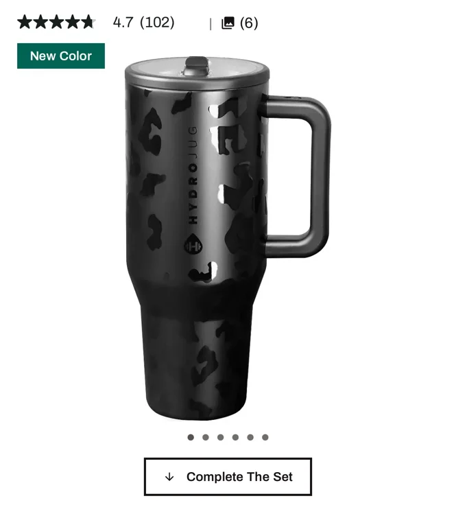 HYDROJUG 40 oz. Traveler Tumbler with Premium Finish