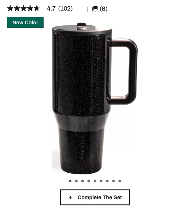 HYDROJUG 40 oz. Traveler Tumbler with Premium Finish