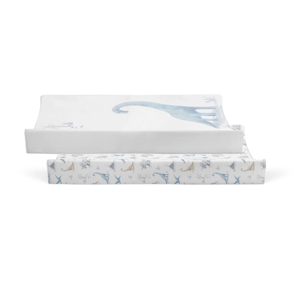 Bubba Blue Change Mat Cover 2 Pack Jurassic