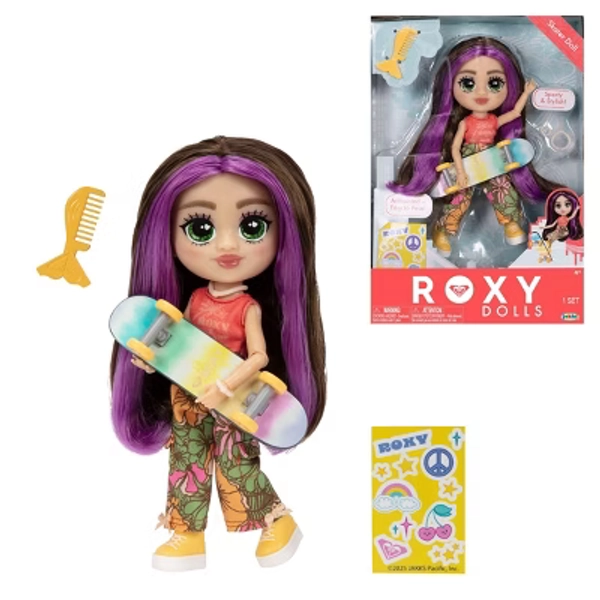 ROXY 7" Skateboarding Core Fashion Doll