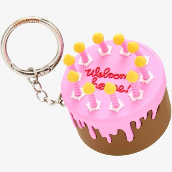 Cake Keychain
