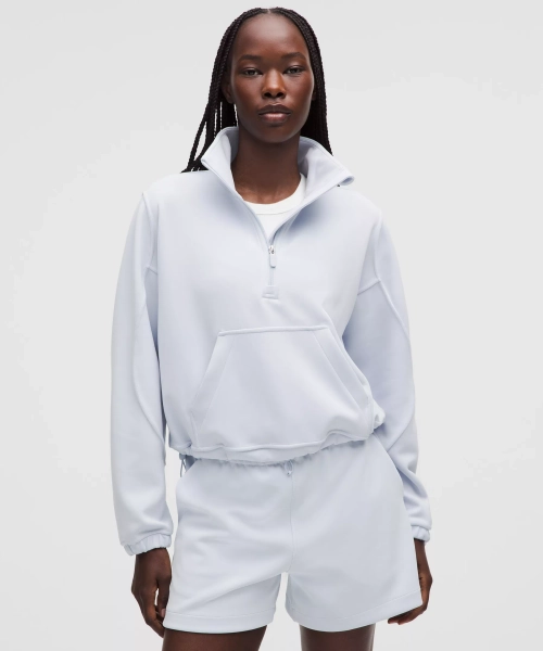Brushed Softstreme Half Zip - Starch Blue - 4