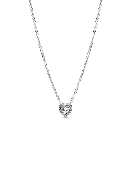 Collier à cœur surélevé