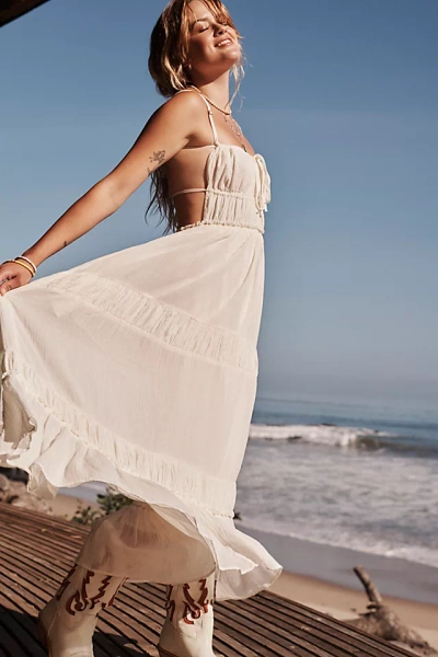 Taking Sides Maxi Dress