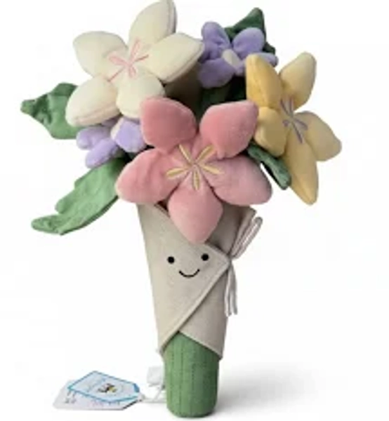 New Jellycat Flower Bouquet Plush with Tags