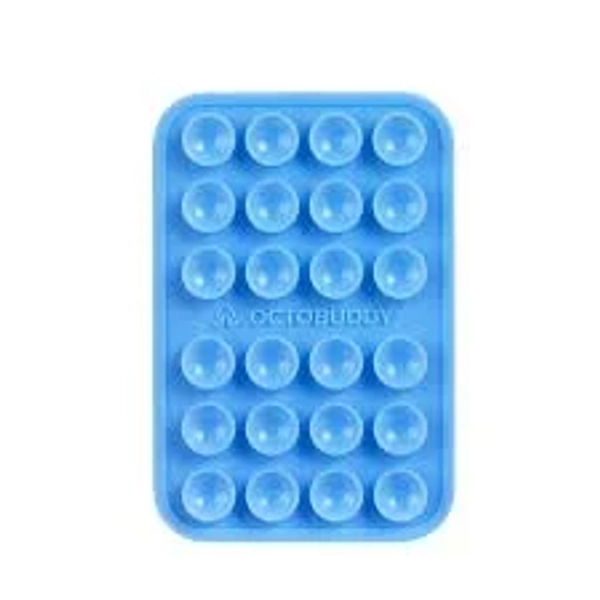 OCTOBUDDY Classic Silicone Suction Cup Phone Case Mount - Baby Blue