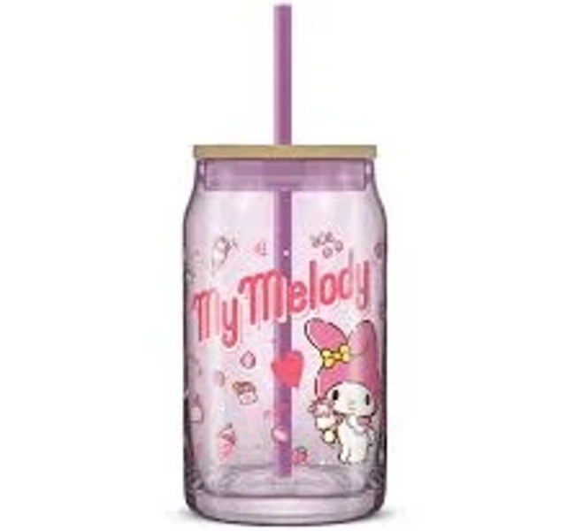 Hello Kitty and Friends Favorite Flavor Glass Tumbler