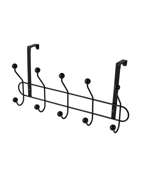 Over The Door Hooks - Black - Black - Miscellaneous