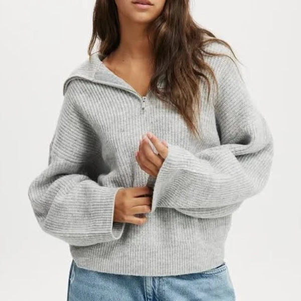 Cotton On Women's Luxe Half Zip Pullover