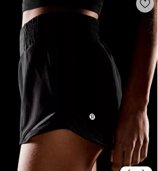 Hotty Hot High-Rise Lined Short 2.5" - Black - 12